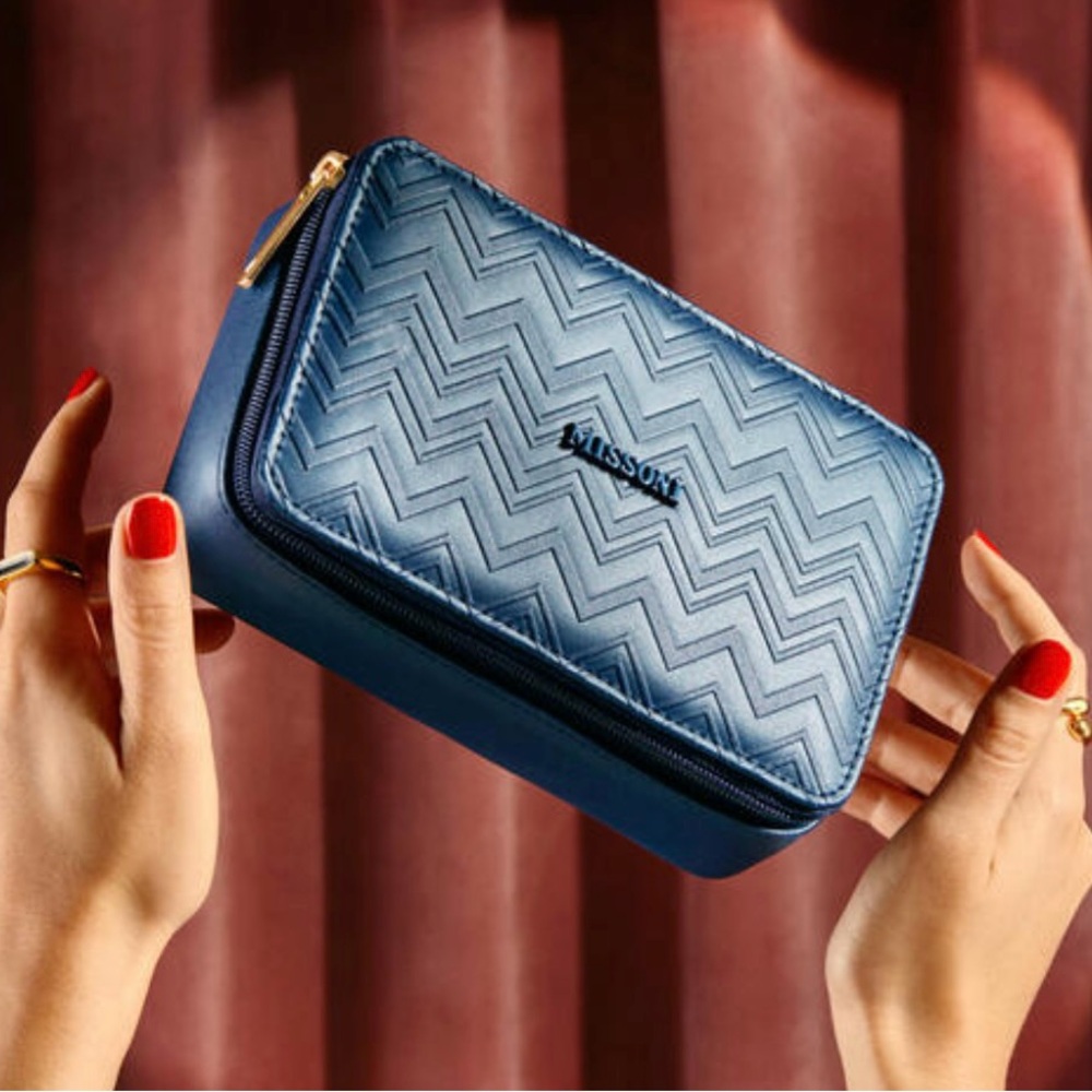 Blue Missoni Bag